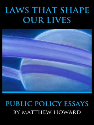 cover image of Laws That Shape Our Lives